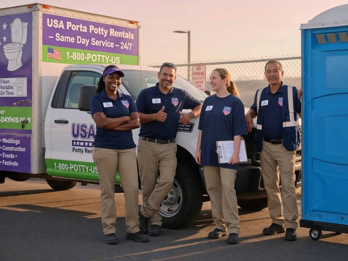 Porta Potty Rental company in Rushmore, MN